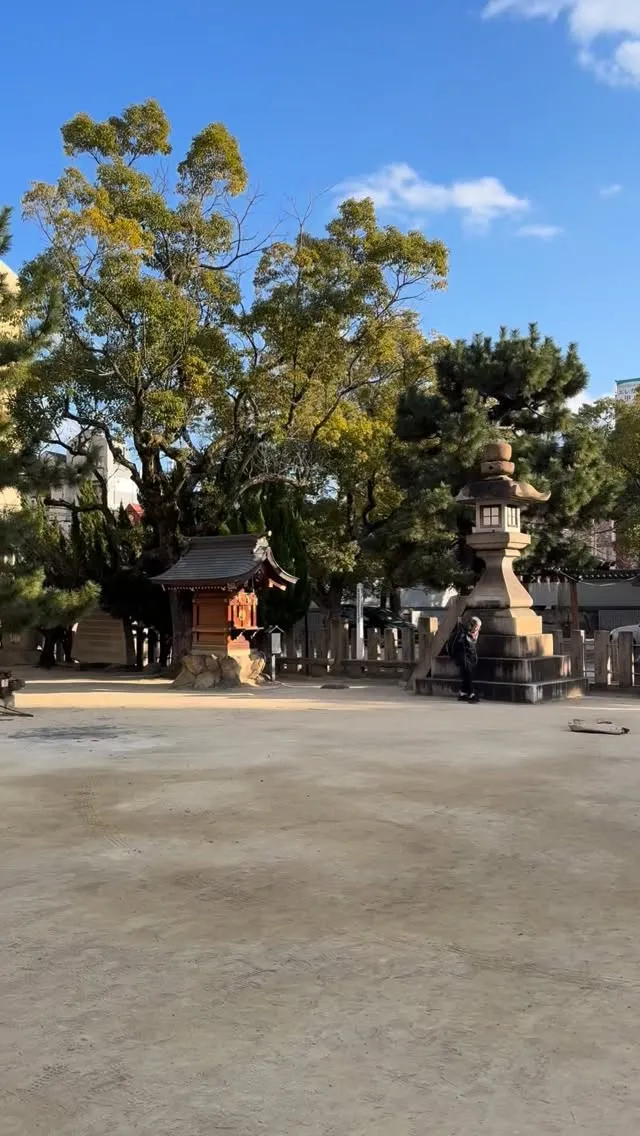 尼崎の本住吉神社参拝。